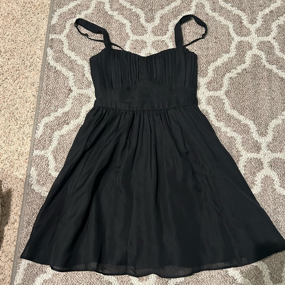 Abercrombie and fitch black dress size xxs